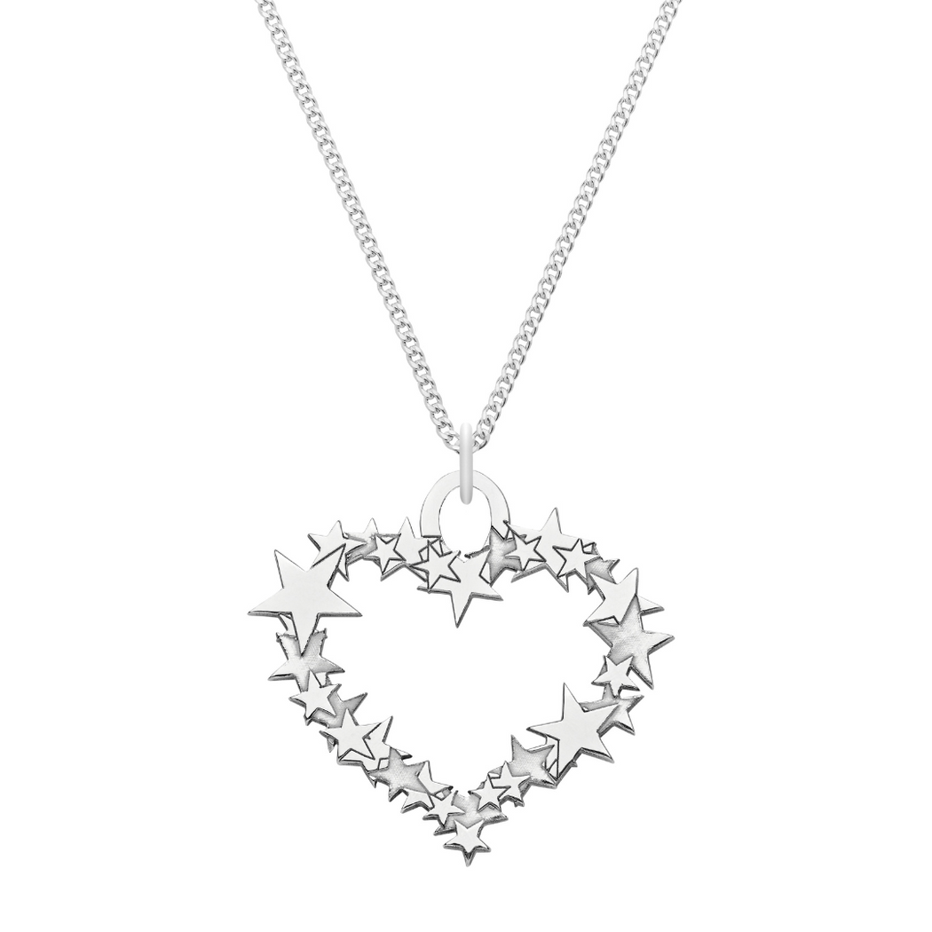 Star Heart Necklace