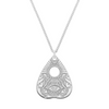 Planchette - All Seeing Eye Pendant Solid Silver